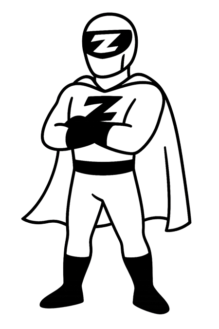 Zonk hero arms crossed